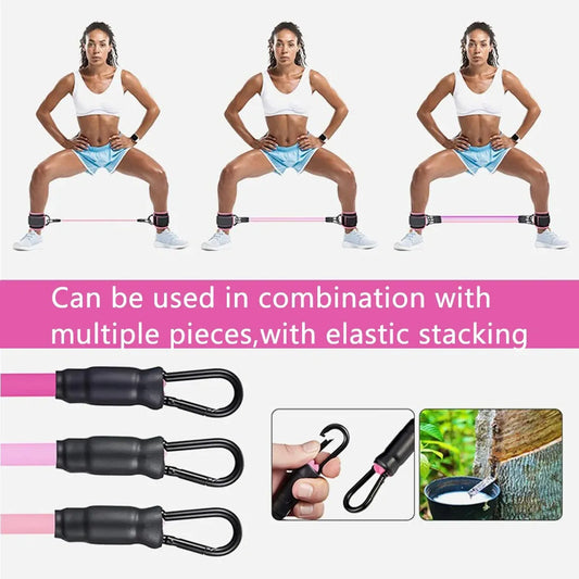Yoga Leg Expander Ankle Straps Set