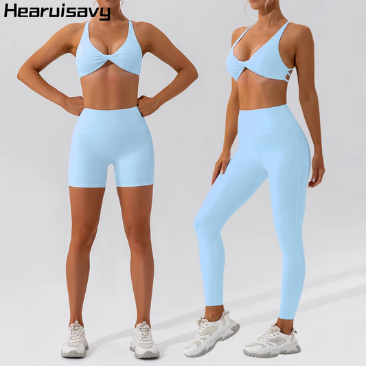 Breathable Soft Push up Fitness Bra Suit