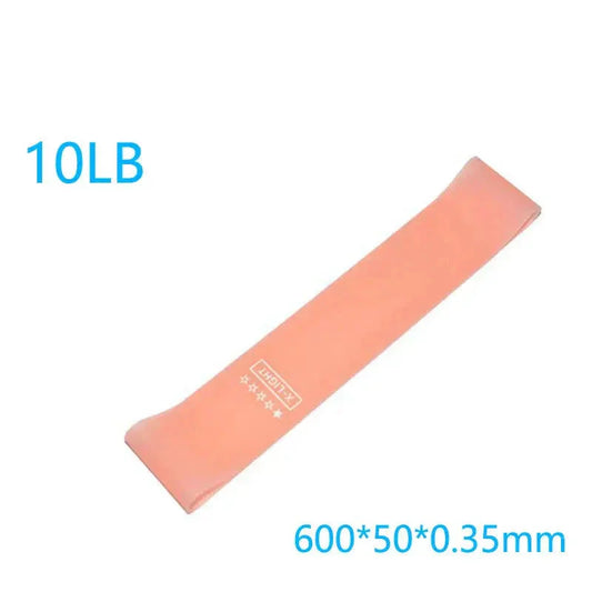 Elastic Resistance Bands Set for Yoga, Pilates, and Strength Training - 5-Pack - Bambam Fitness