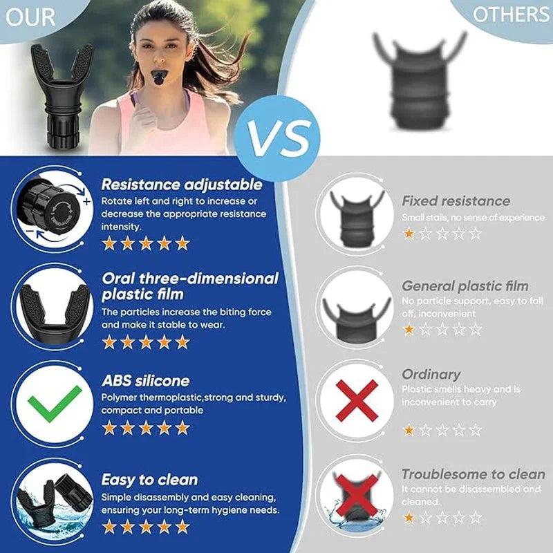 Breathing Trainer Respirator - Bambam Fitness