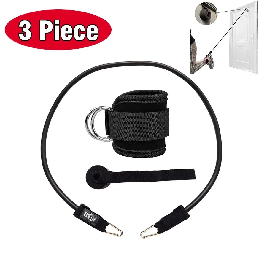 Yoga Leg Expander Ankle Straps Set