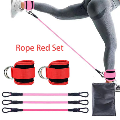 Yoga Leg Expander Ankle Straps Set