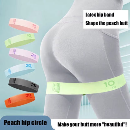 Yoga Latex Stretch Bands for Hips