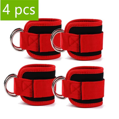 Double D-Ring Adjustable Ankle Cuffs Straps - Bambam Fitness