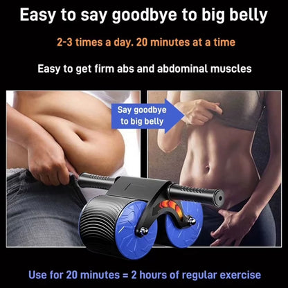 Automatic Dual Rebound Abdominal Wheel Exerciser - Bambam Fitness