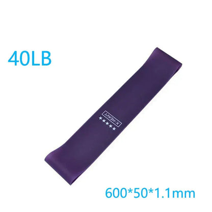 Elastic Resistance Bands Set for Yoga, Pilates, and Strength Training - 5-Pack - Bambam Fitness