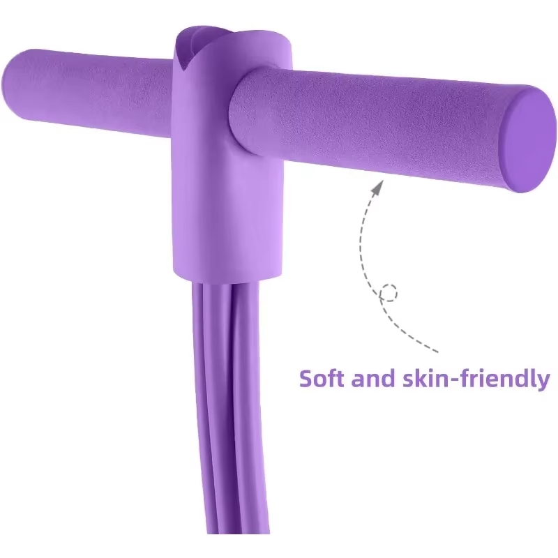 Portable Ab Latex Tubes & Foot Pedal Rope Set - Bambam Fitness