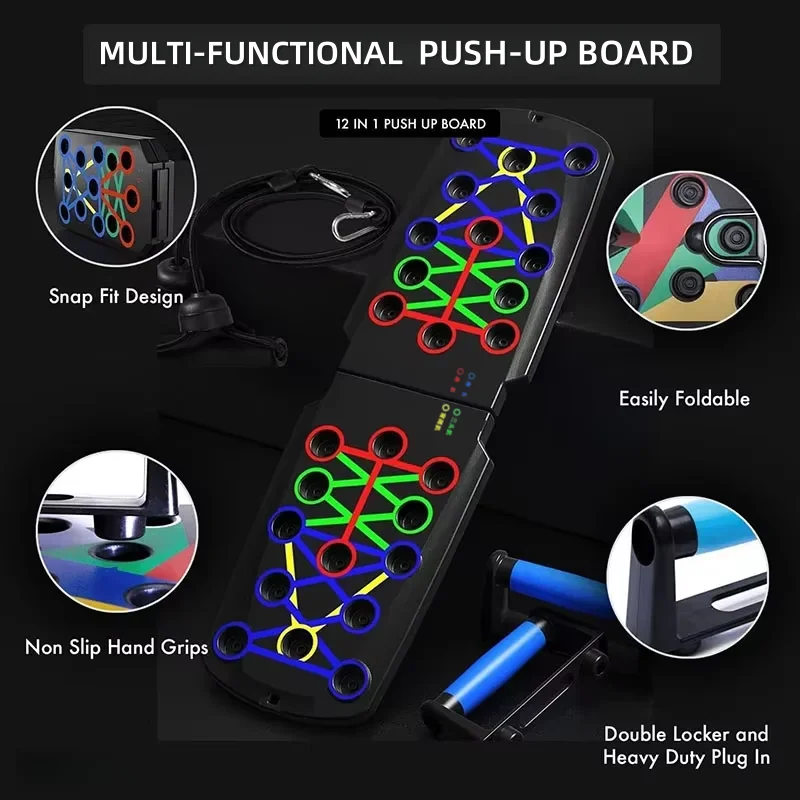 Multifunctional Push-up Training Board - Bambam Fitness