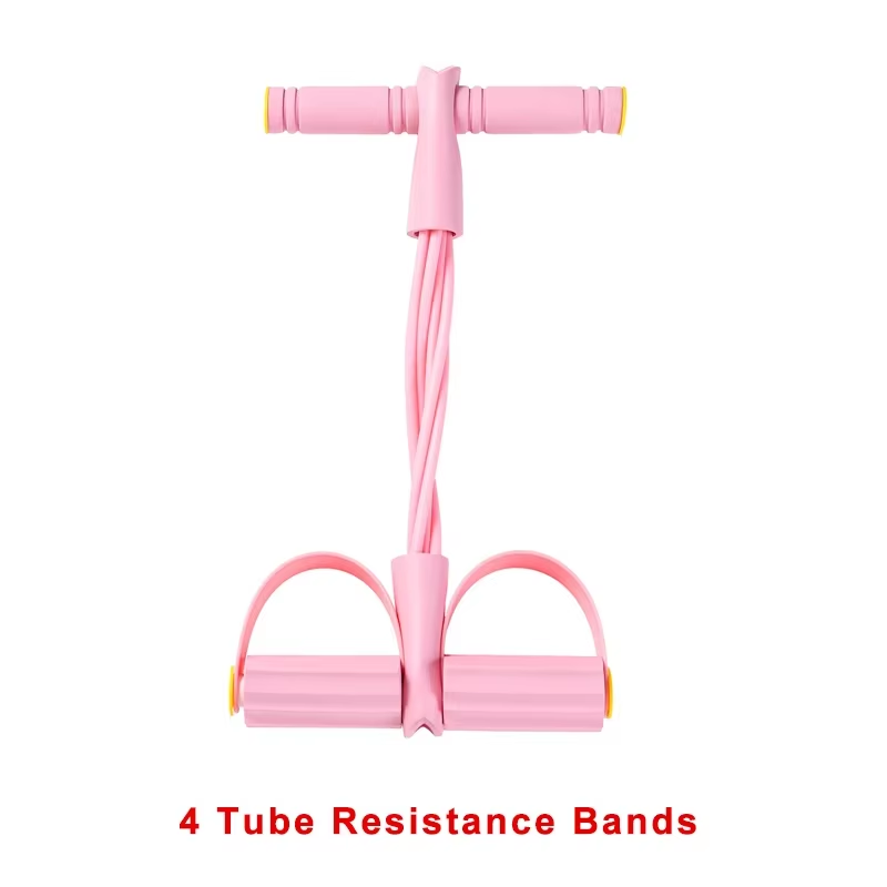 Portable Ab Latex Tubes & Foot Pedal Rope Set - Bambam Fitness