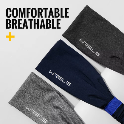 Non Slip Elastic Sports Headbands for Men - Bambam Fitness