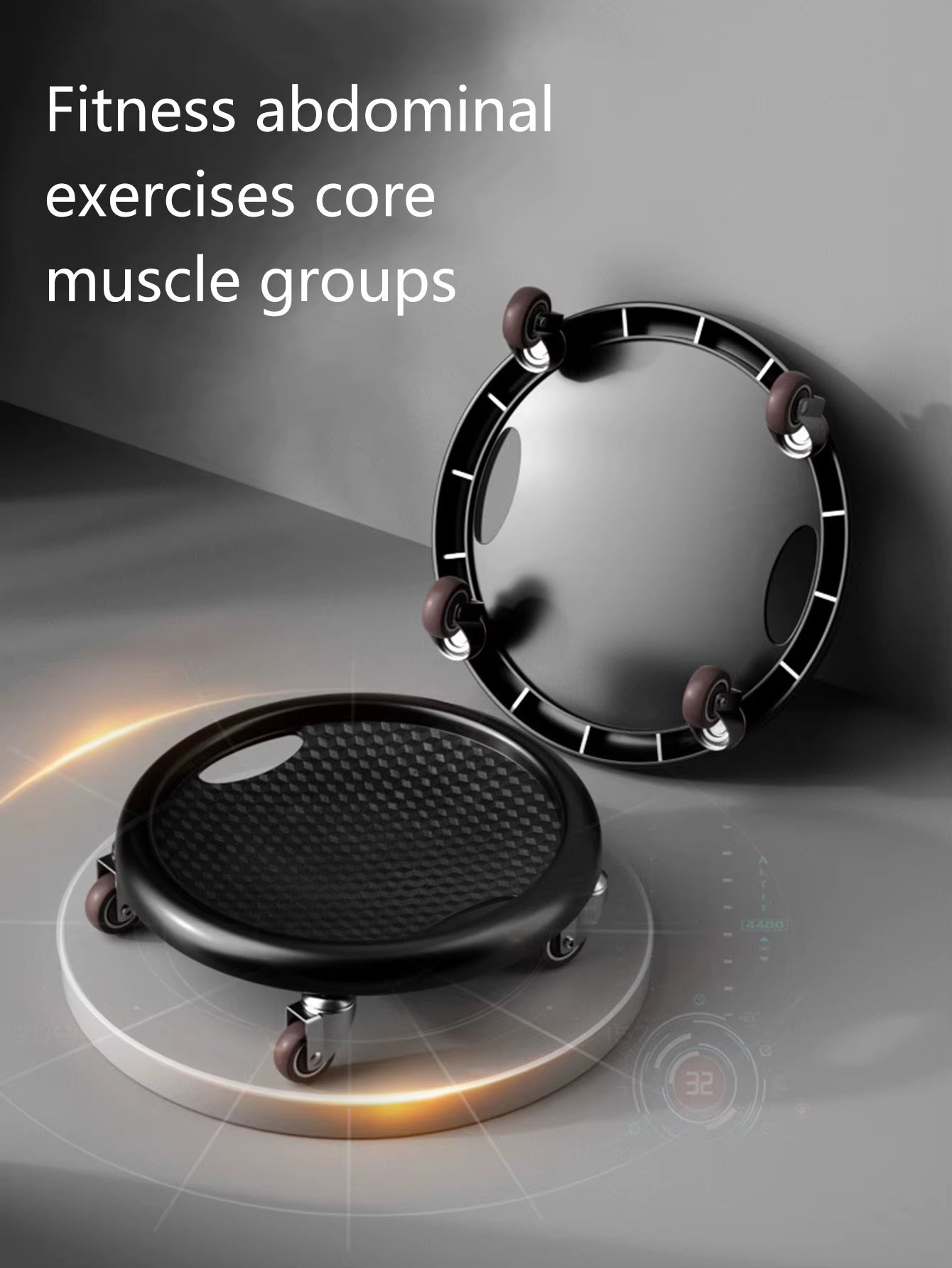 Multi Functional Silent Abdominal Exercise Disc - Bambam Fitness