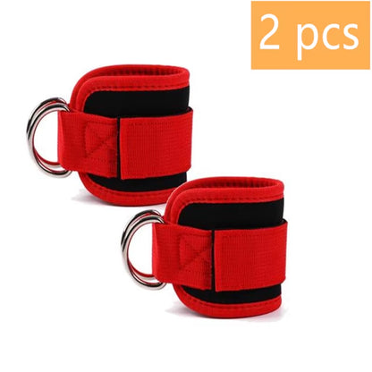 Double D-Ring Adjustable Ankle Cuffs Straps - Bambam Fitness