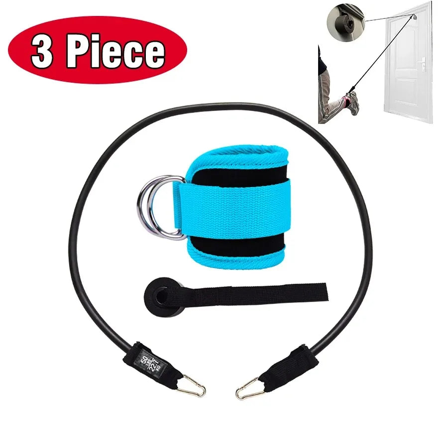 Yoga Leg Expander Ankle Straps Set