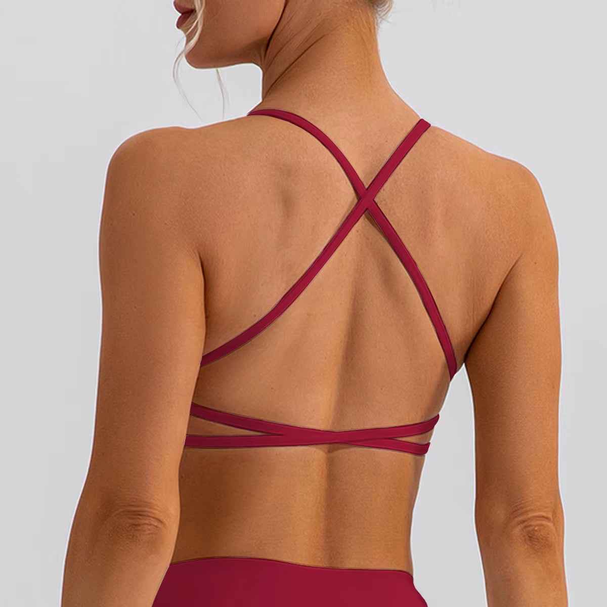 Breathable Soft Push up Fitness Bra Suit