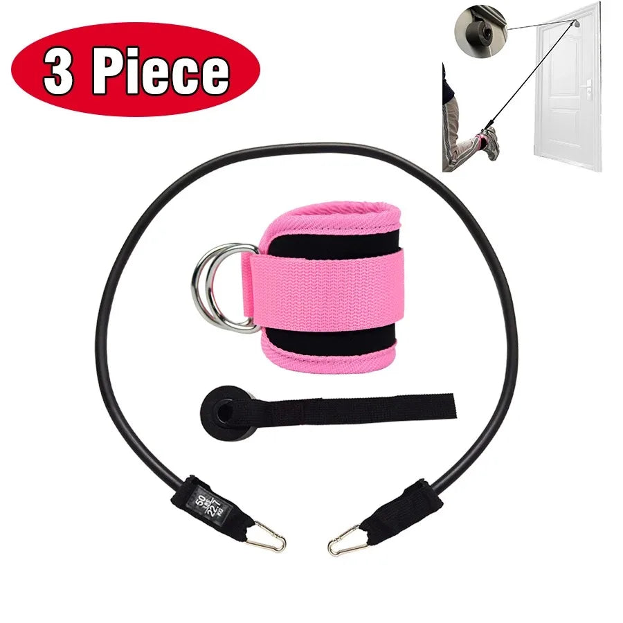 Yoga Leg Expander Ankle Straps Set