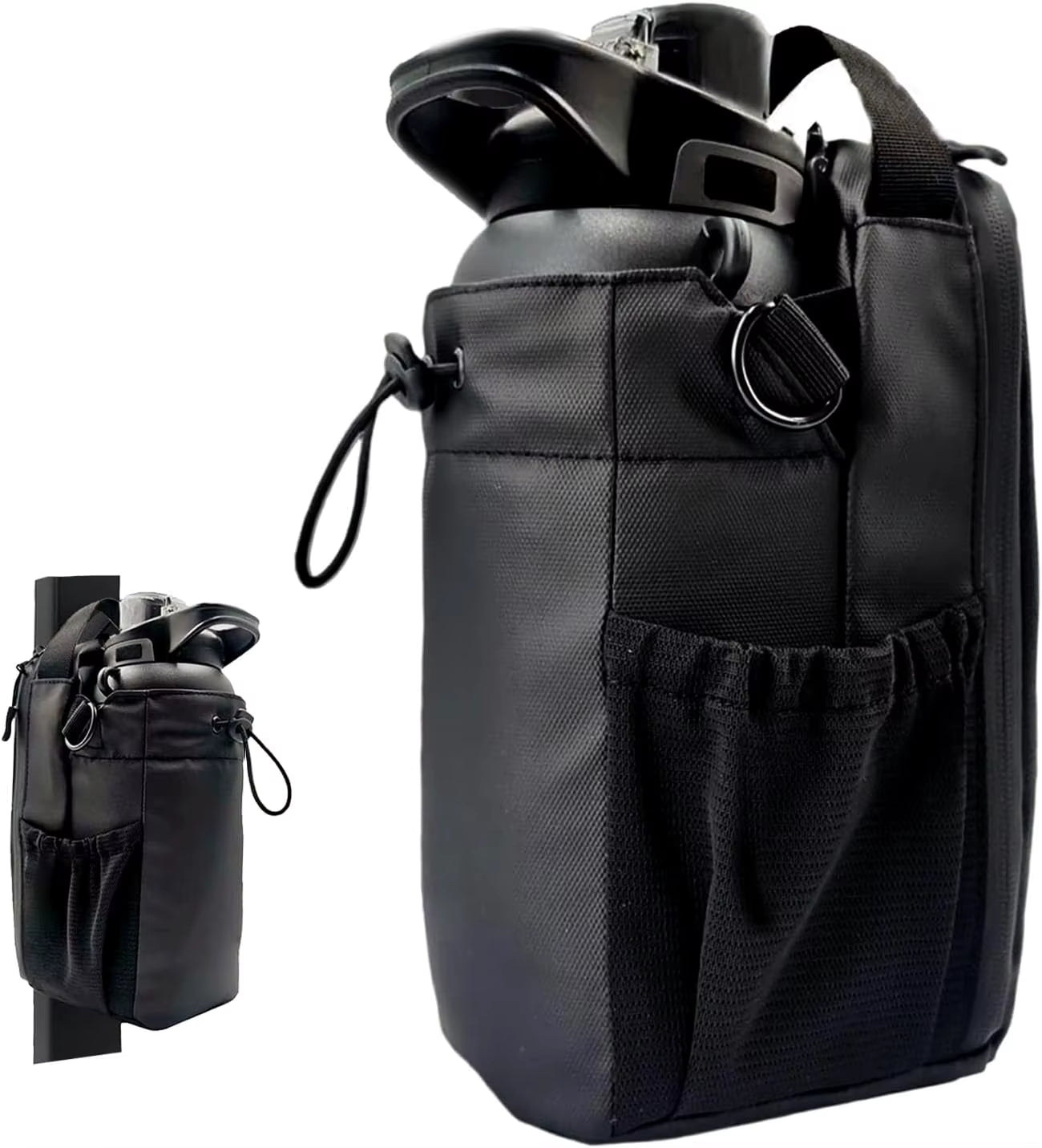 Water Bottle Magnetic Gym Bag with Strap