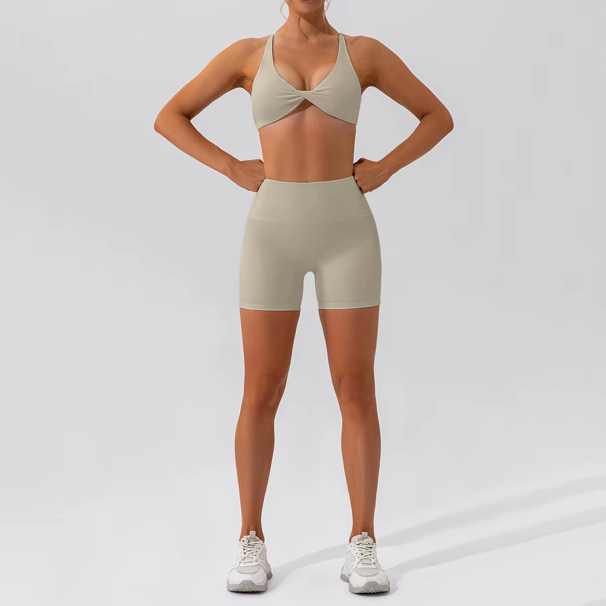 Breathable Soft Push up Fitness Bra Suit