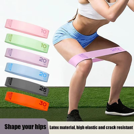 Yoga Latex Stretch Bands for Hips