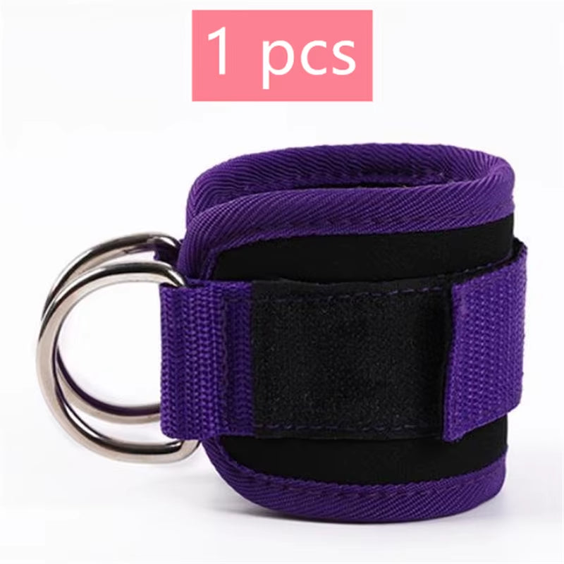 Double D-Ring Adjustable Ankle Cuffs Straps - Bambam Fitness
