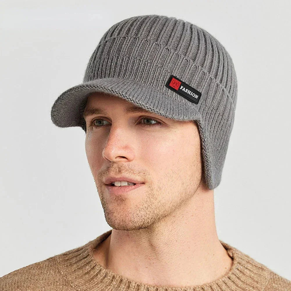 Outdoor Ear Protection Warm Knitted Cap - Bambam Fitness