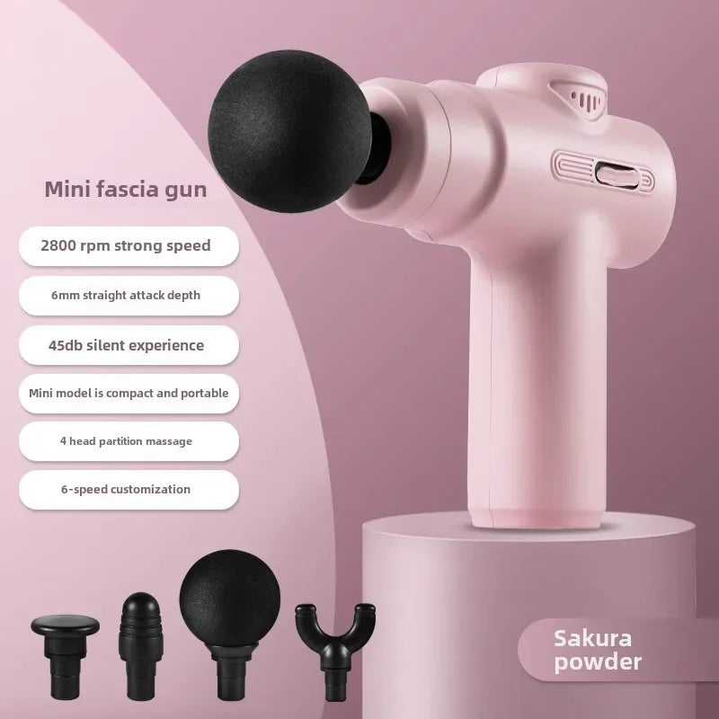 4 Head USB Mini Fascia Massage Gun - Bambam Fitness