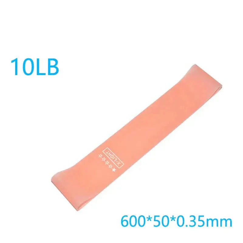 Elastic Resistance Bands Set for Yoga, Pilates, and Strength Training - 5-Pack - Bambam Fitness