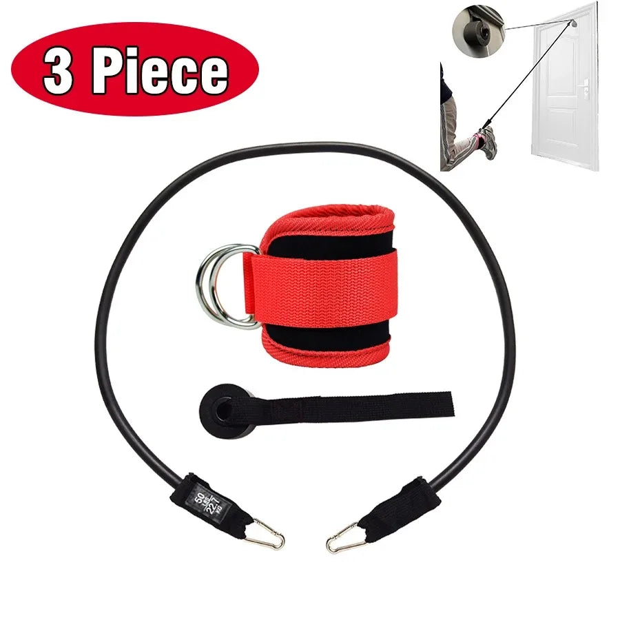 Yoga Leg Expander Ankle Straps Set