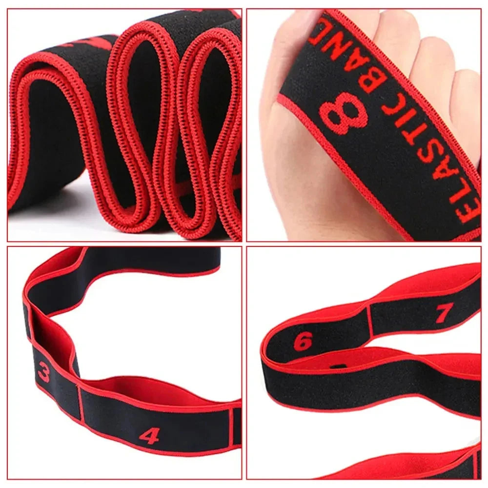 8 Section Style Dance Yoga Stretching Fitness Belt - Bambam Fitness
