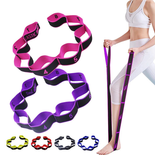8 Section Style Dance Yoga Stretching Fitness Belt - Bambam Fitness