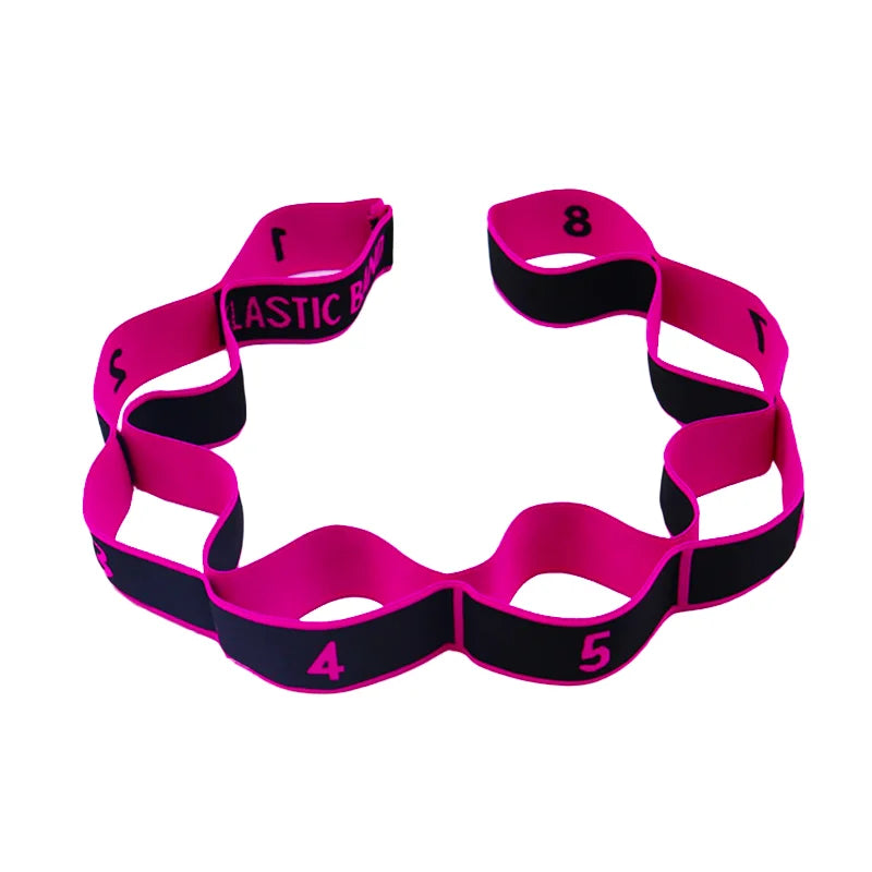 8 Section Style Dance Yoga Stretching Fitness Belt - Bambam Fitness
