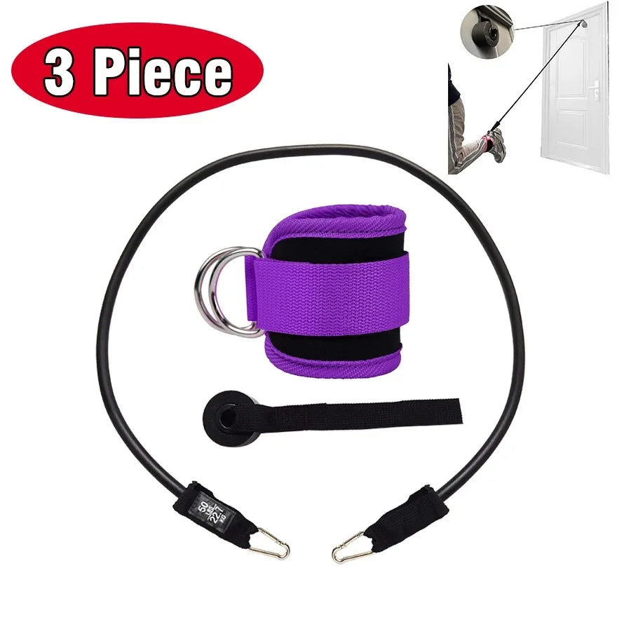 Yoga Leg Expander Ankle Straps Set