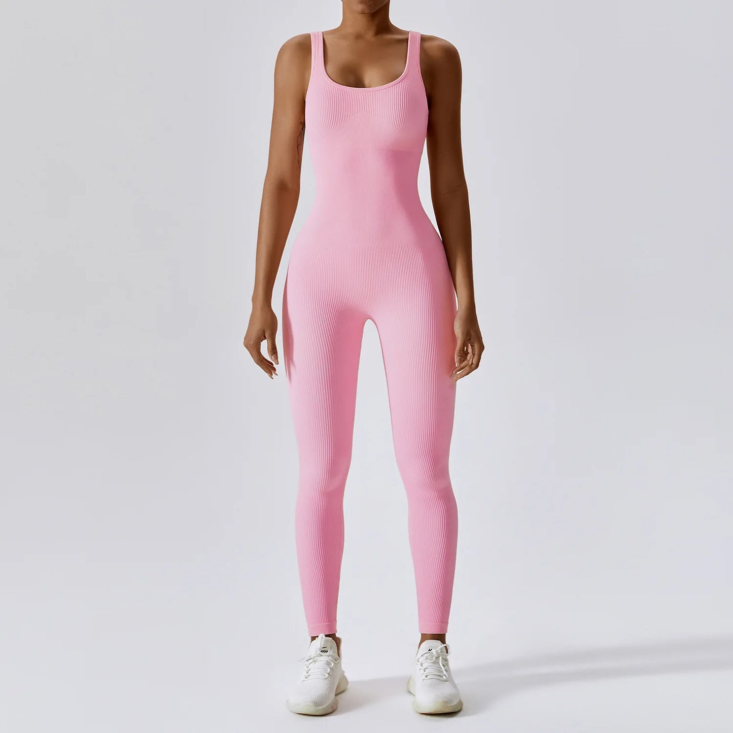 One-Piece Spring Belly Tightening Workout Bodysuit