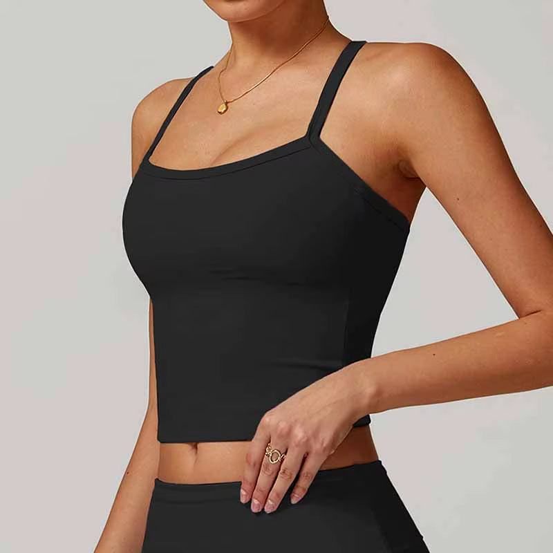 Breathable Shockproof Cross Back Top