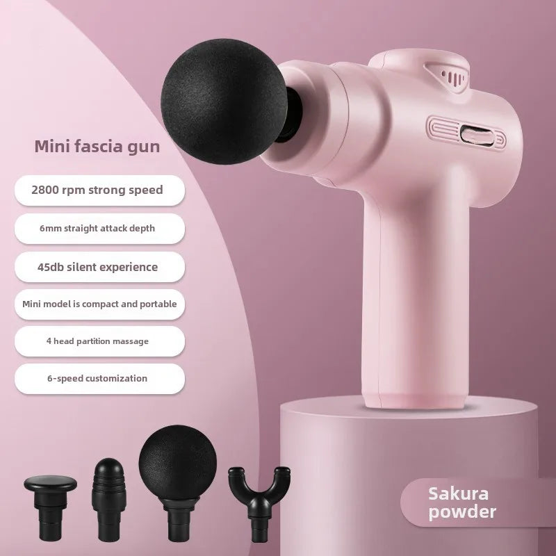 4 Head USB Mini Fascia Massage Gun - Bambam Fitness