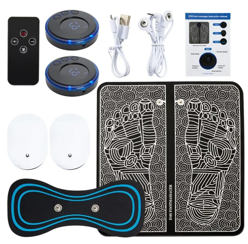 EMS Electrostimulator Foot Massager Pad - Bambam Fitness
