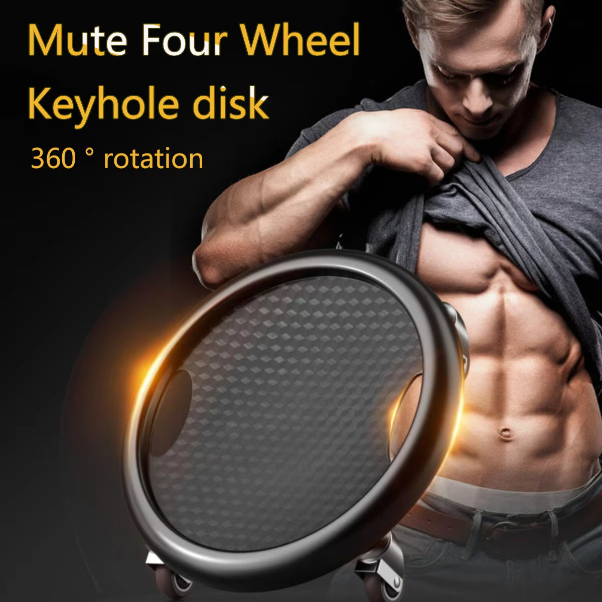 Multi Functional Silent Abdominal Exercise Disc - Bambam Fitness