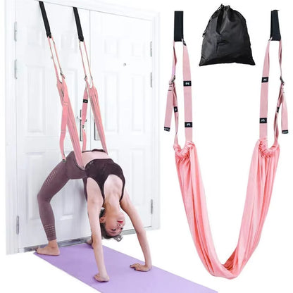 Adjustable Triangle Aerial Yoga Hammock Set - Bambam Fitness