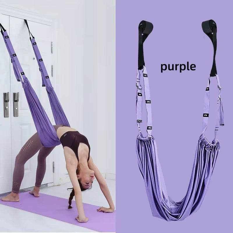 Adjustable Triangle Aerial Yoga Hammock Set - Bambam Fitness