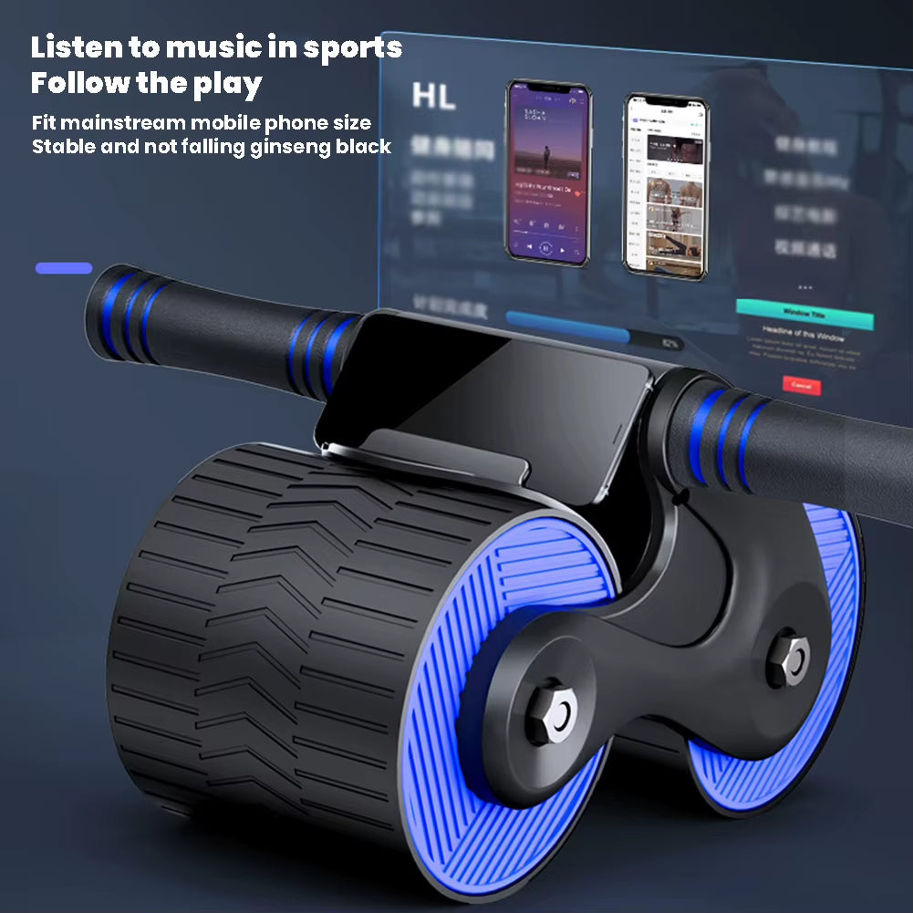 Automatic Dual Rebound Abdominal Wheel Exerciser - Bambam Fitness
