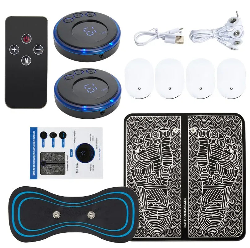 EMS Electrostimulator Foot Massager Pad - Bambam Fitness