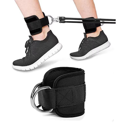 Double D-Ring Adjustable Ankle Cuffs Straps - Bambam Fitness