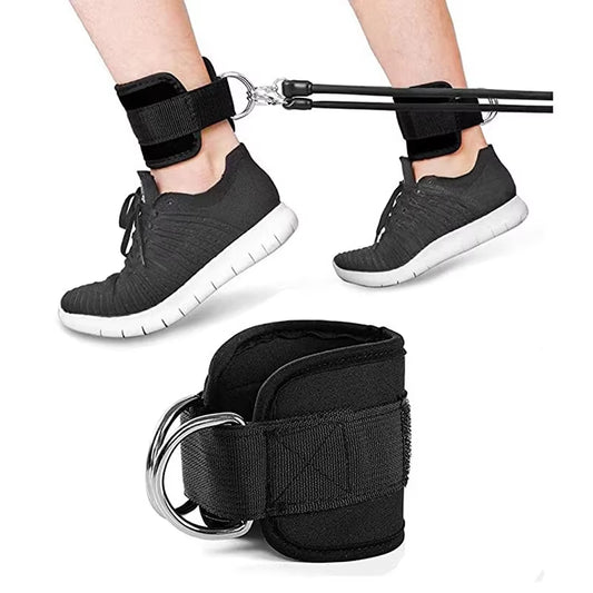 Double D-Ring Adjustable Ankle Cuffs Straps - Bambam Fitness