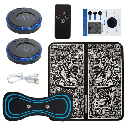 EMS Electrostimulator Foot Massager Pad - Bambam Fitness