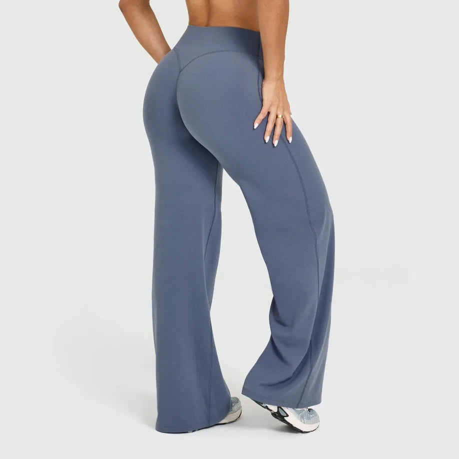 Ultra Soft Fabric Straight Pilates Yoga Pants